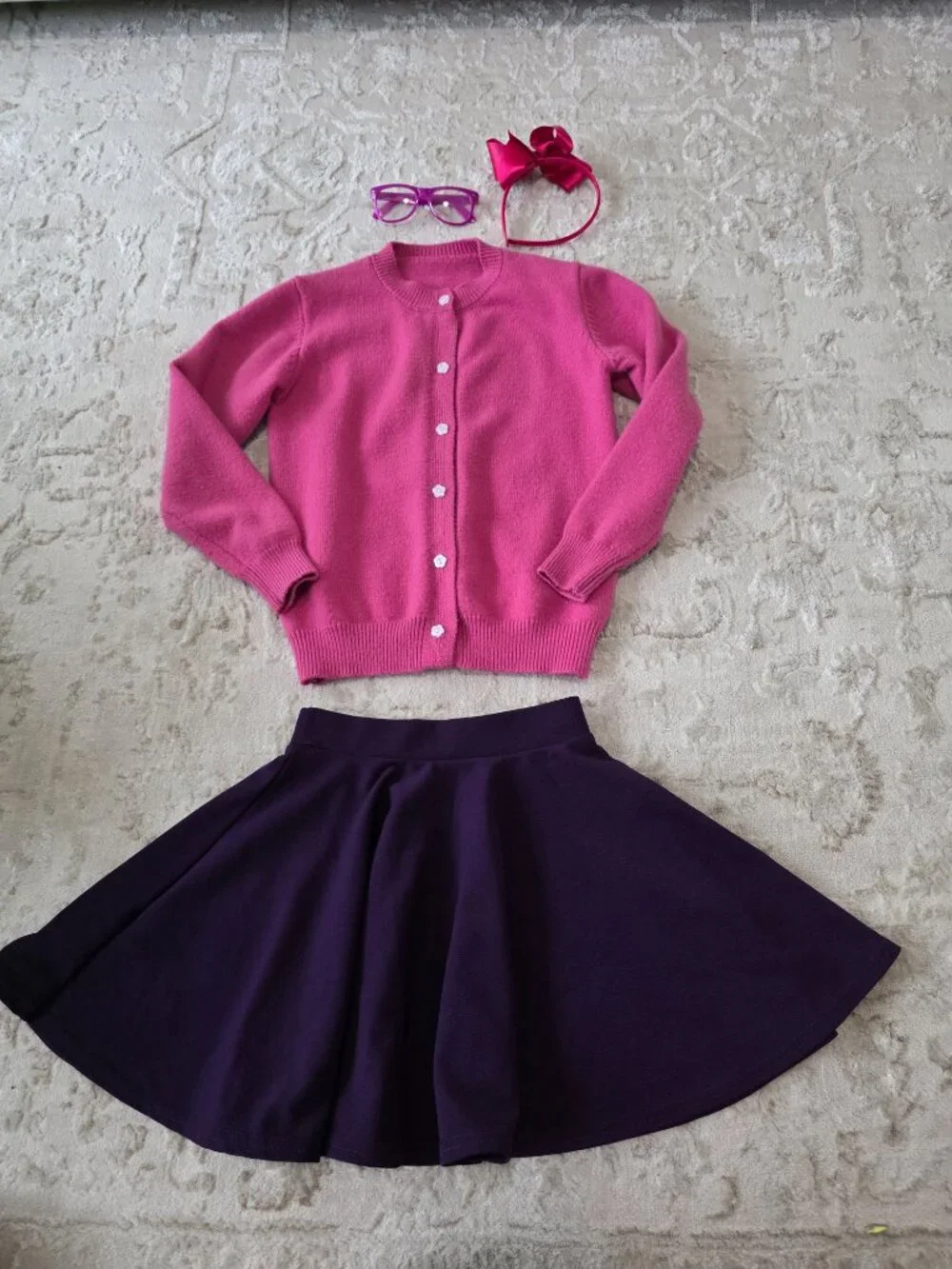 Junie B. Jones character costume/outfit size 7/8